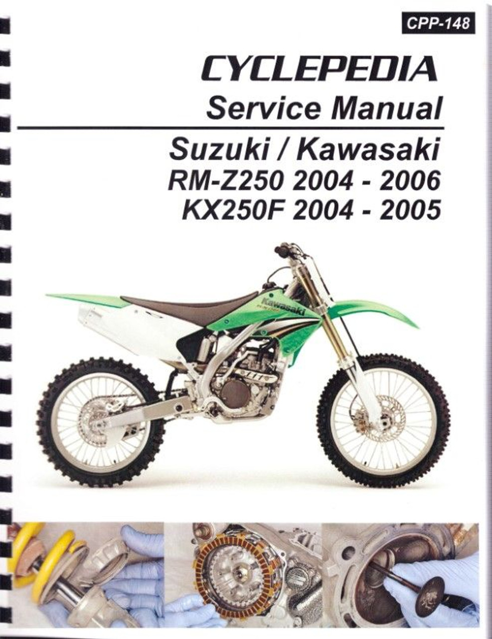 Suzuki RM-Z250 (04-06) / Kawasaki KX250F (04-05) Service Manual