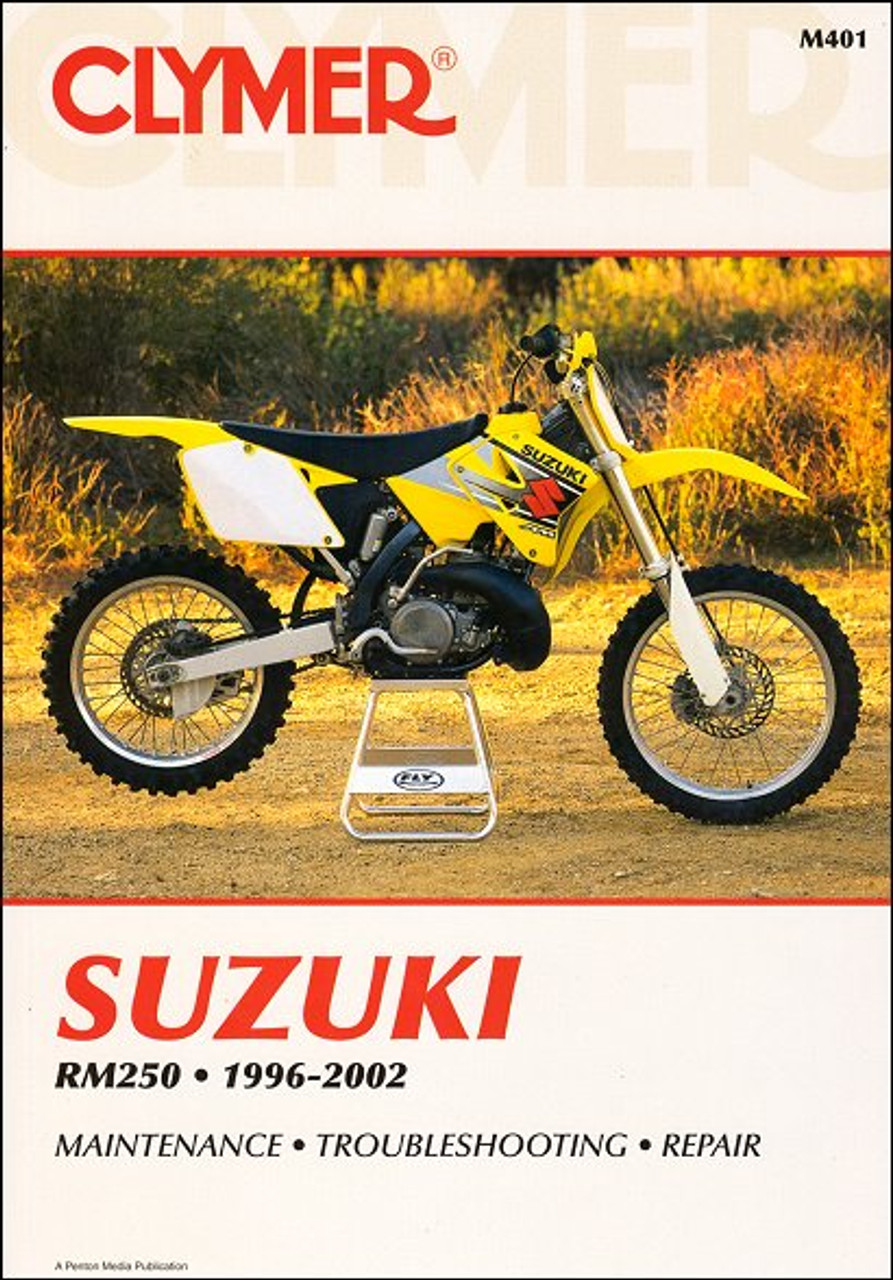 Suzuki RM250 Repair Manual 1996-2002