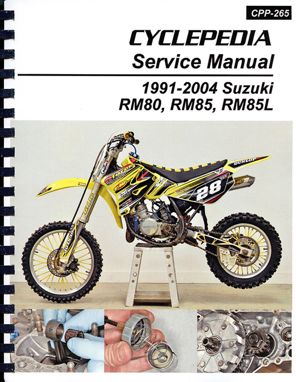 Suzuki RM80, RM85, RM85L Service Manual: 1991-2004