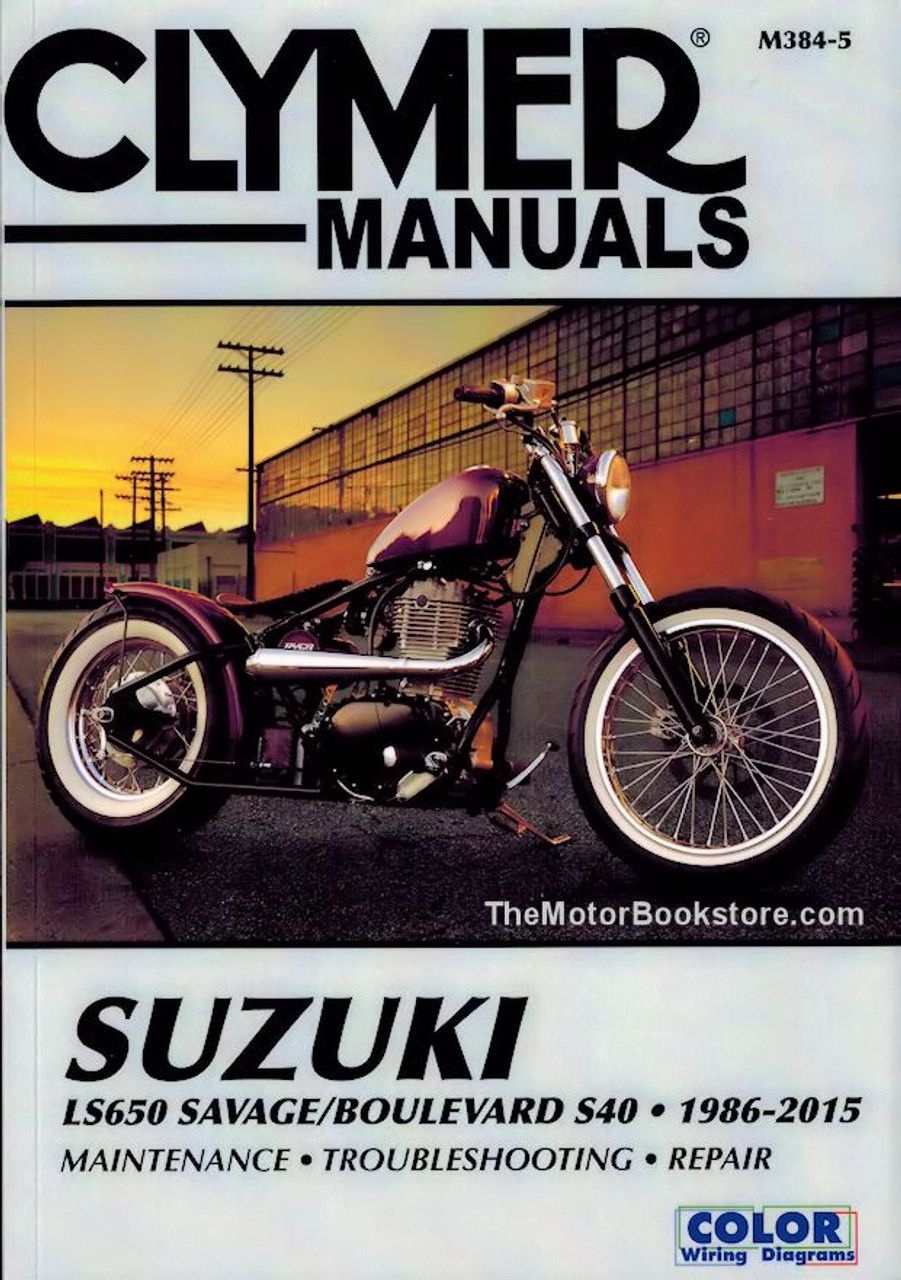 Suzuki Savage, Boulevard Repair Manual 1986-2015