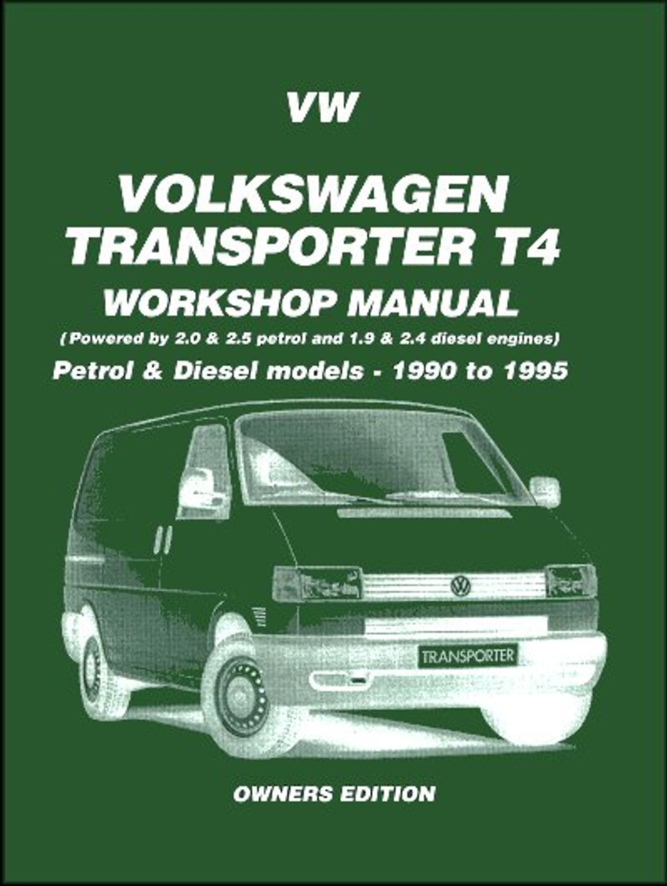 VW T4 Transporter 1990~2003整備書 修理 マニュアル - メンテナンス