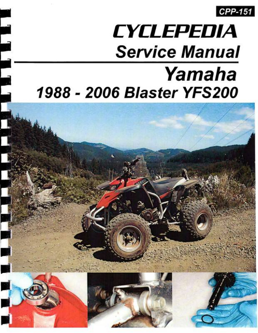 Yamaha Blaster YFS200 Service Manual: 1988-2006