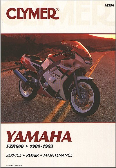Yamaha FZR600 Repair Service Manual 1989-1993 - Clymer M396