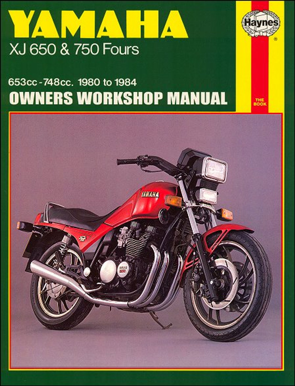 Yamaha XJ650, XJ750 Four Repair Manual 1980-1984