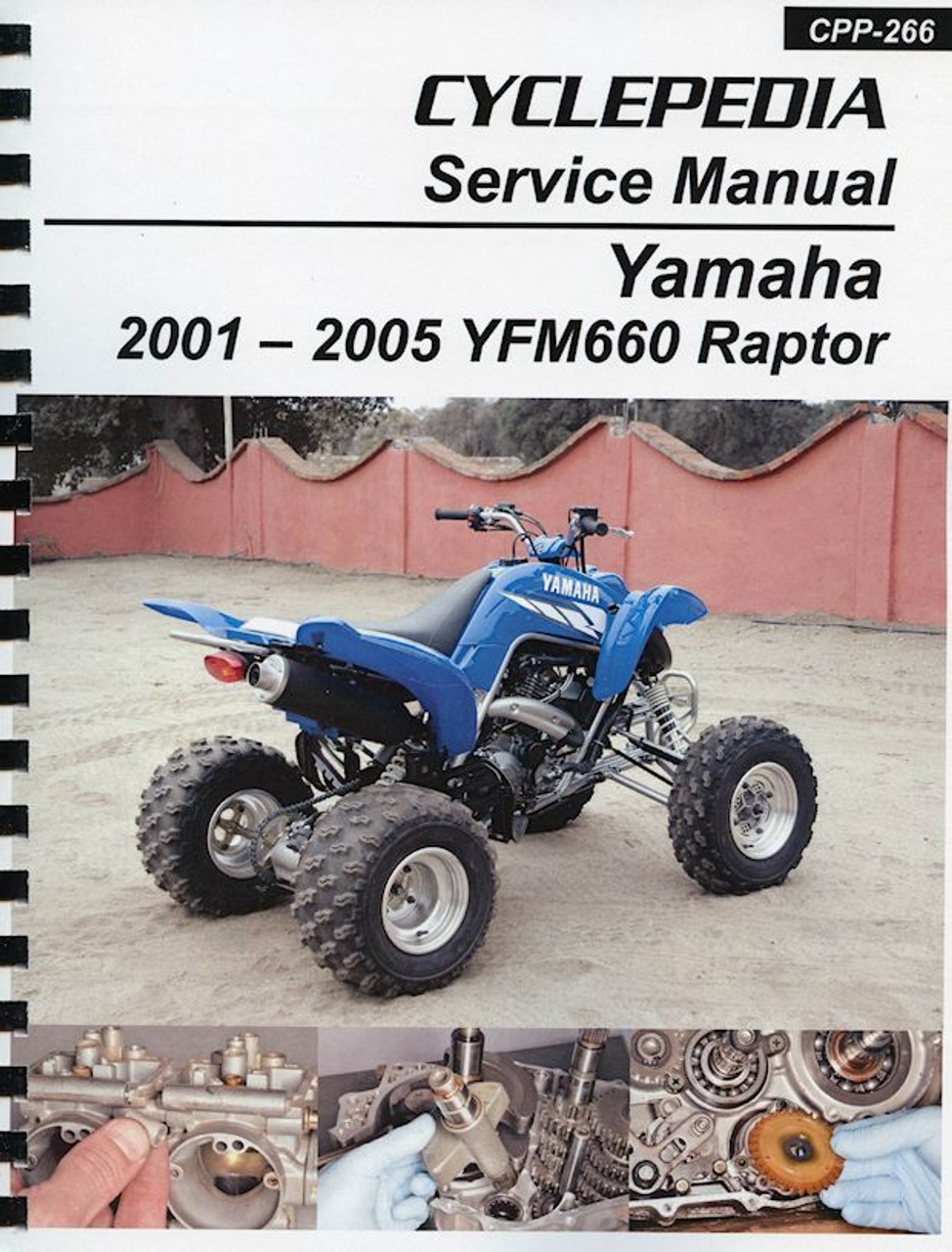 Yamaha YFM660 Service Manual (Raptor): 2001-2005