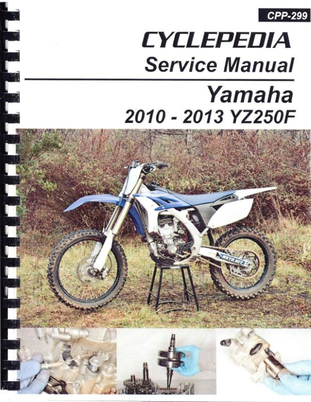 Yamaha YZ250F Service Manual: 2010-2013