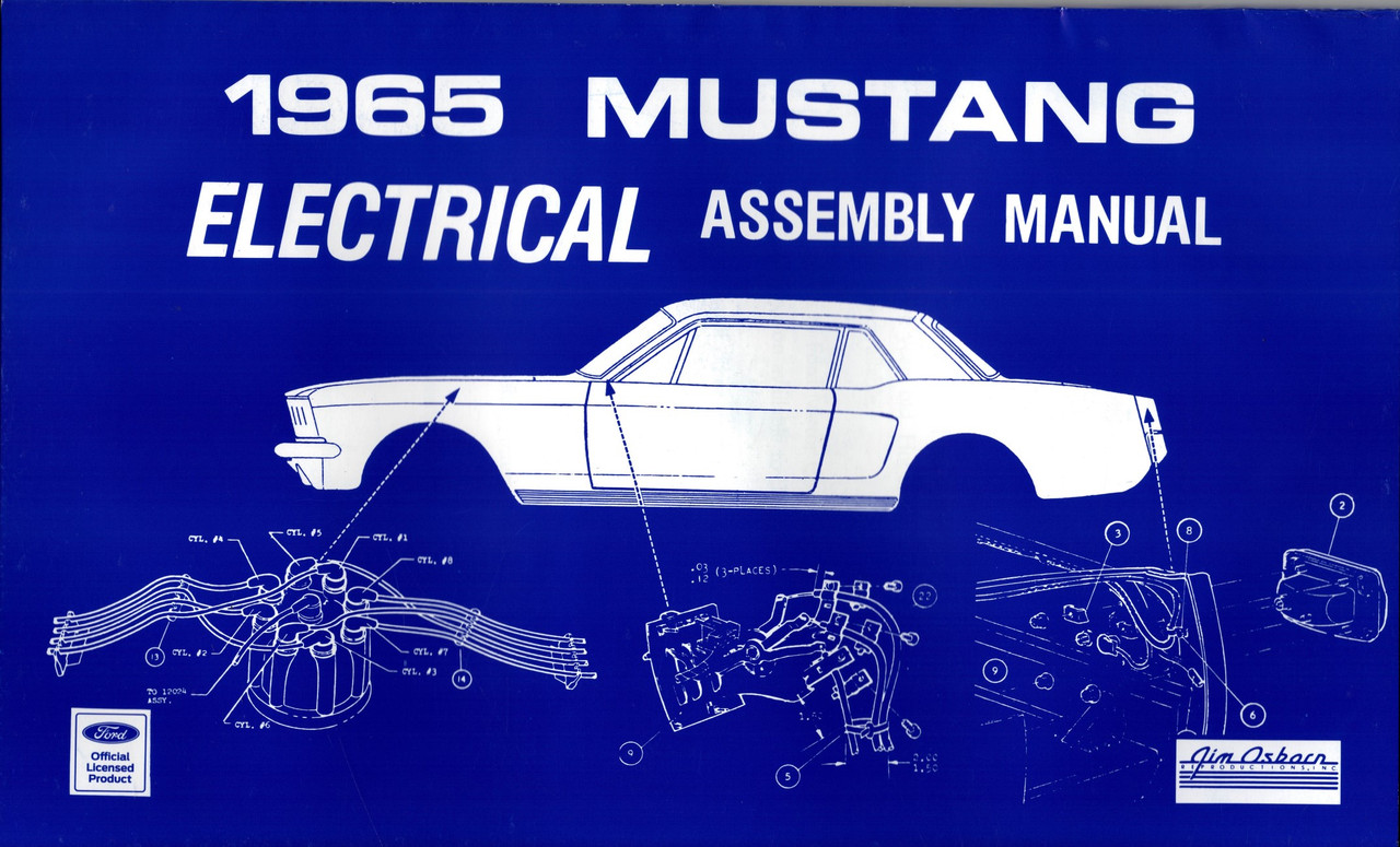 1965 MUSTANG OWNERS MANUAL PDF FREE visual data 7