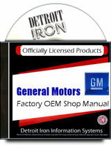 Oldsmobile Factory Shop Manuals 1936-1975 on CD