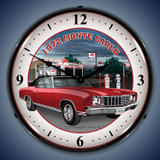 Chevy Monte Carlo Wall Clocks, LED Lighted