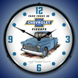 Chevy / GMC Truck Wall Clocks, LED Lighted