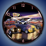 Bruce Kaiser Art Automotive LED Wall Clocks