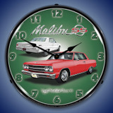 1965 Chevelle Malibu SS Wall Clock, LED Lighted