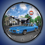 1971 Pontiac GTO LED Lighted Clock