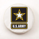 U.S. Army Tire Cover, Size E - 29.75 inches, White