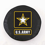 U.S. Army Tire Cover, Size H2 - 35 inches, Black