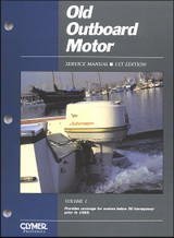 Old Outboard Motor Service Manual Vol. 1 Under 30 HP