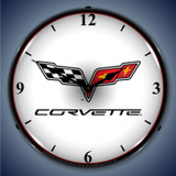 Corvette LED Lighted Clocks