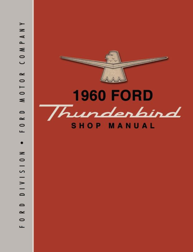 19621963 Ford Thunderbird Factory Shop Manual OEM