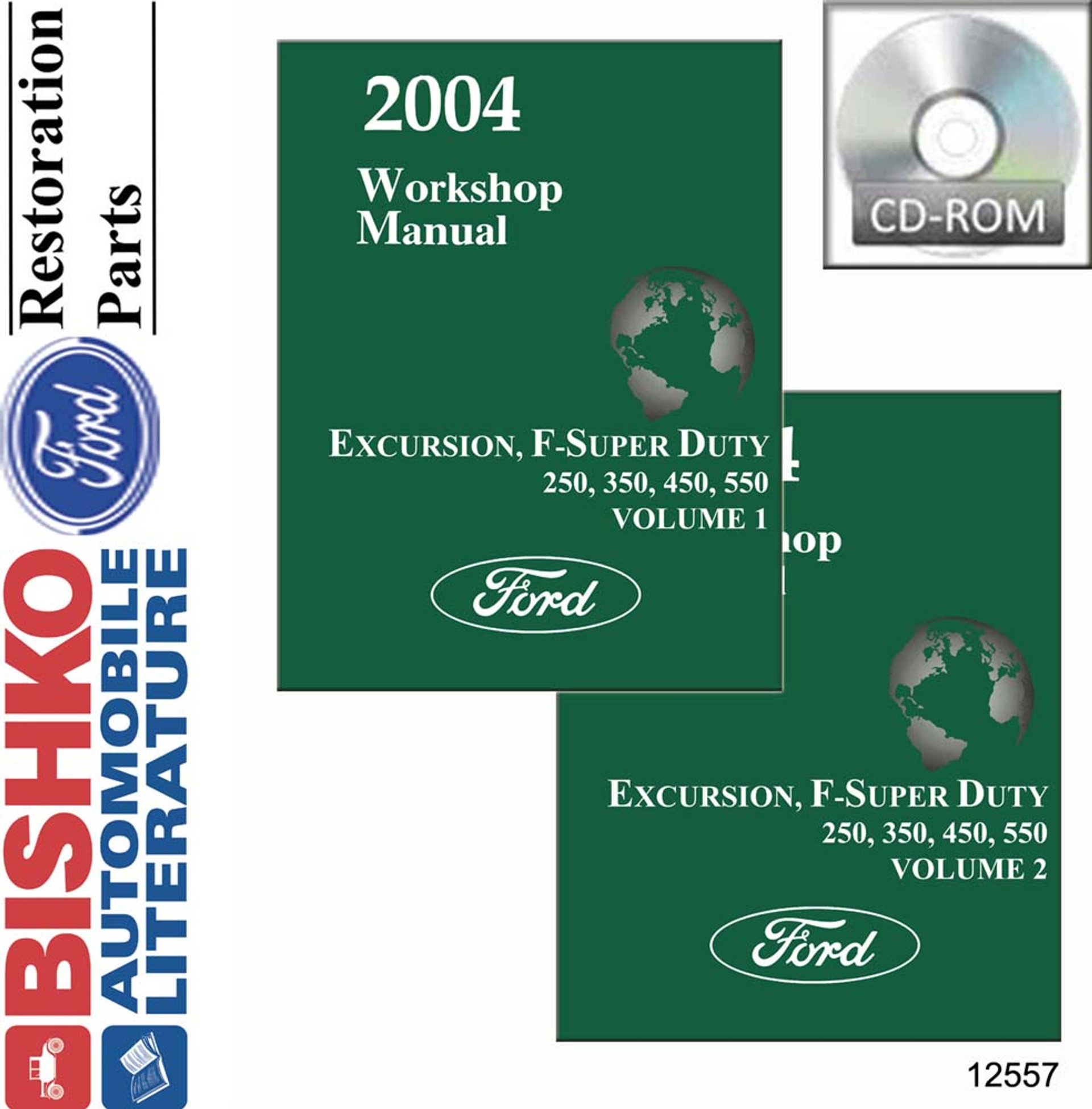 Ford Super Duty F250, F350 Excursion Repair Manual 19992010