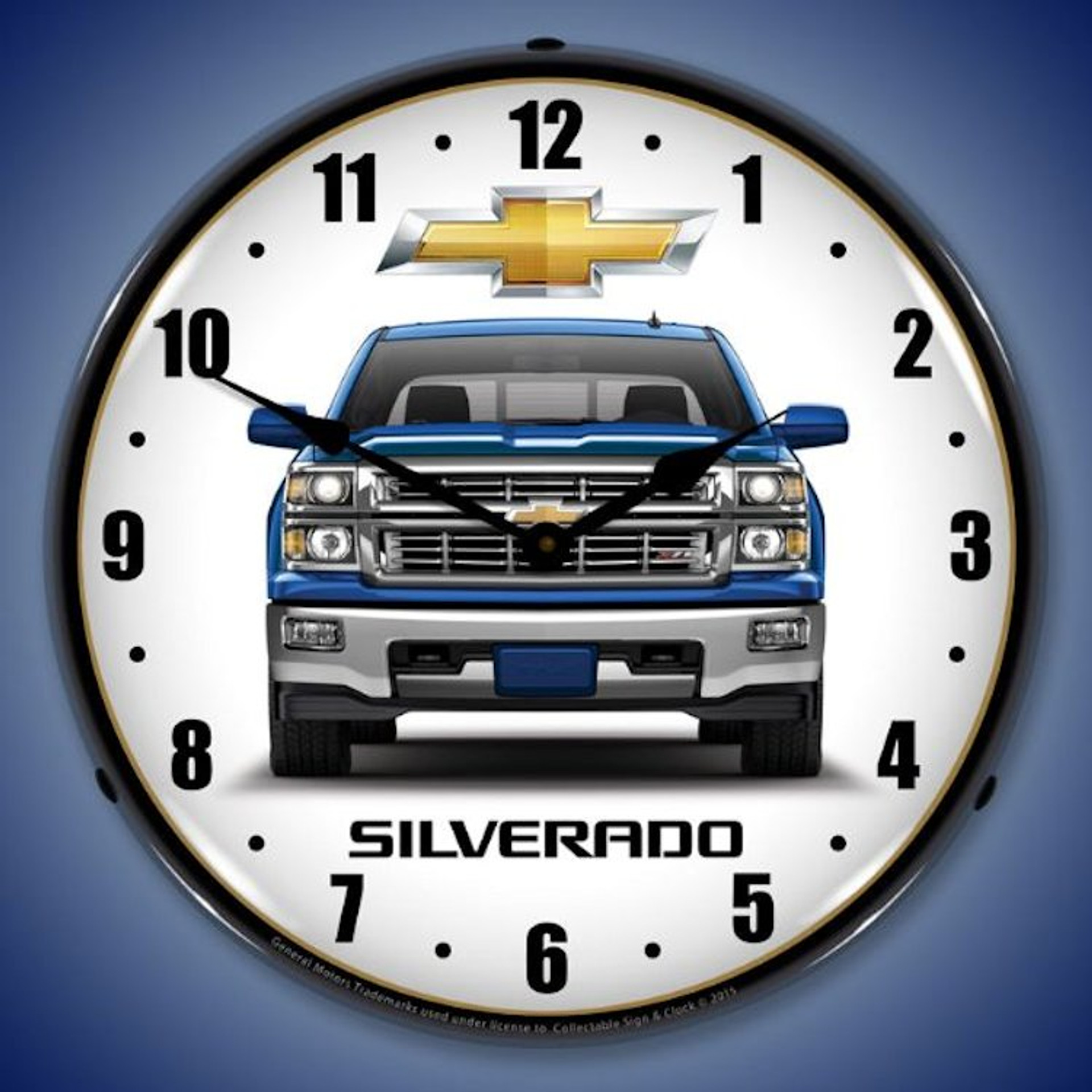 Chevy / GMC Truck Wall Clocks, LED Lighted