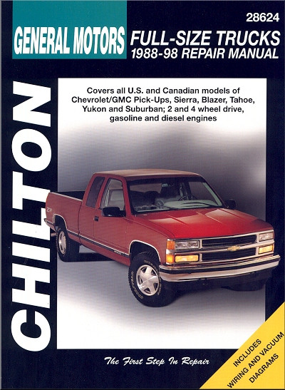Chevy, GMC Pickups Repair Manual 19881998