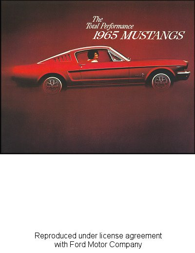 1967 Ford Mustang Sales Brochure Catalogue The Motor Bookstore