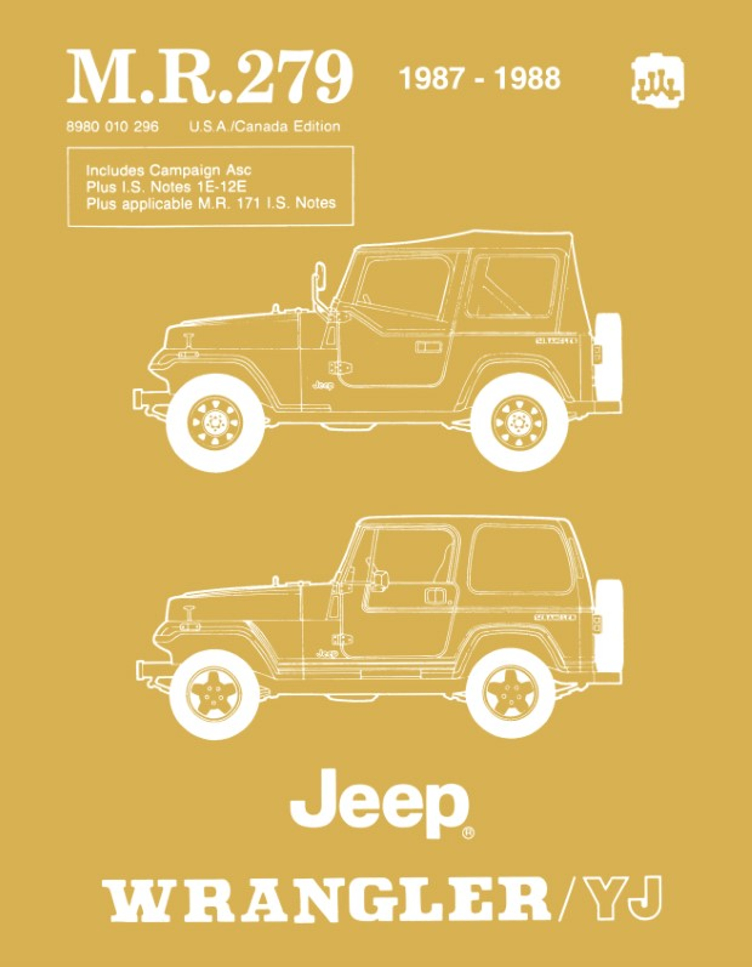 Jeep Wrangler Repair Shop Manual 19872017 Haynes 50030