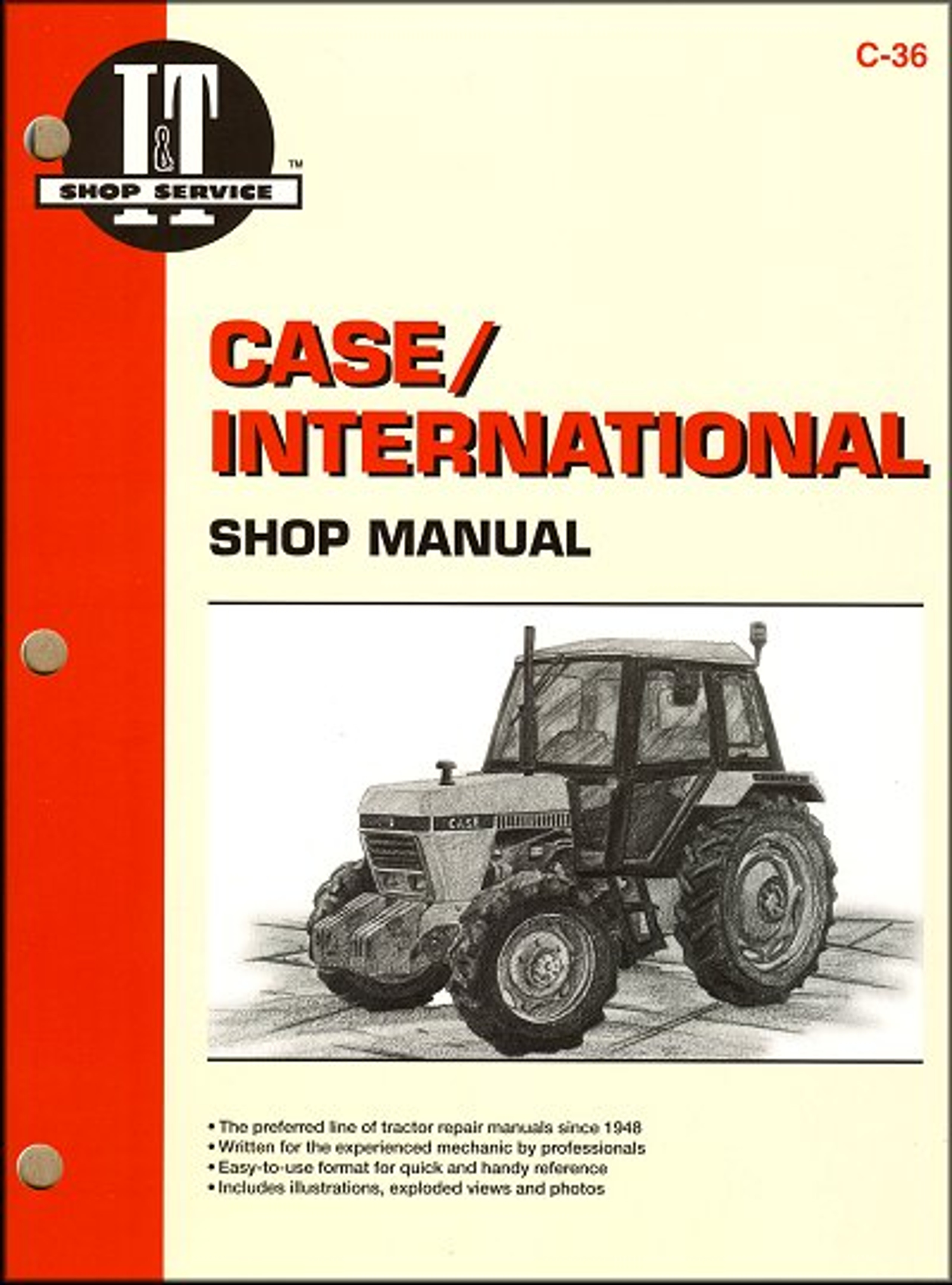 Case International Repair Manual 1190, 1290, 1390, 1490, 1690...