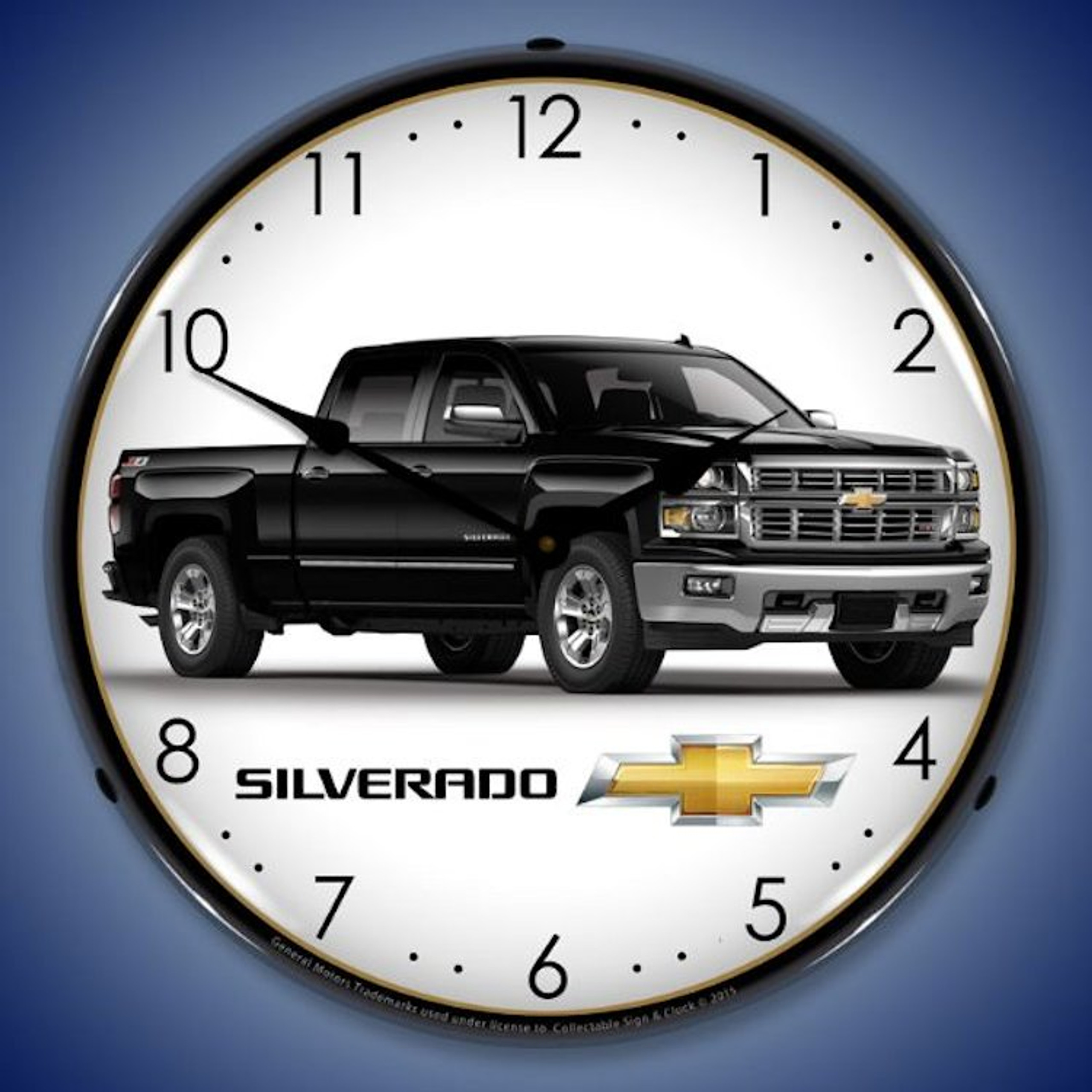 Chevy / GMC Truck Wall Clocks, LED Lighted