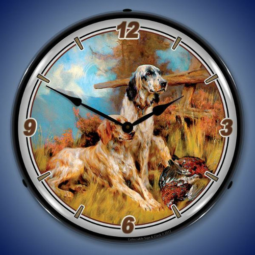 Hunting, Fishing, Wildlife LED Lighted Clocks