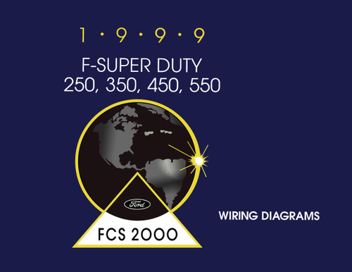 1999 Ford F-Super Duty 250, 350, 450, 550 Truck Wiring Diagrams