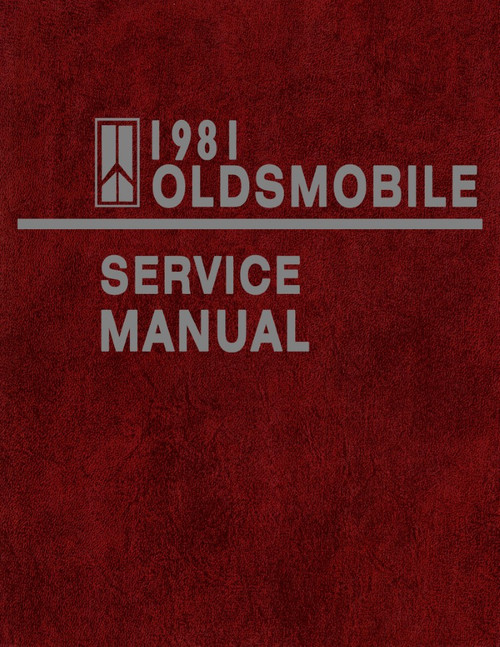 1981 Oldsmobile Service Manual