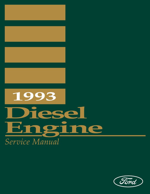 1993 Ford FD-1060, FD-1460, 6.6L, & 7.8L Diesel Engine Service Manual