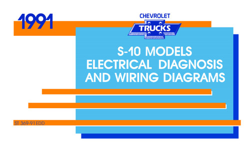 1991 Chevrolet S-10 Truck Electrical Diagnosis & Wiring Diagrams