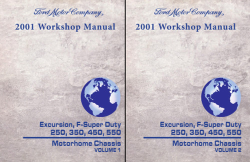 2001 Ford F-Super Duty 250, 350, 450, 550, Excursion Workshop Manual - Image 1