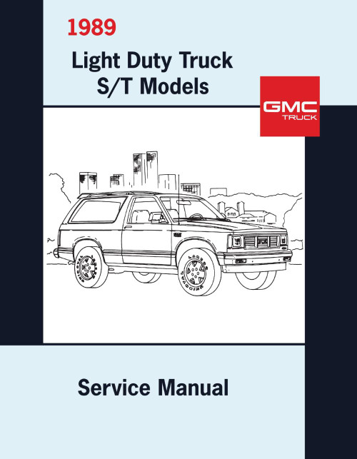 1989 GMC S / T Truck & Jimmy Service Manual - Image 1