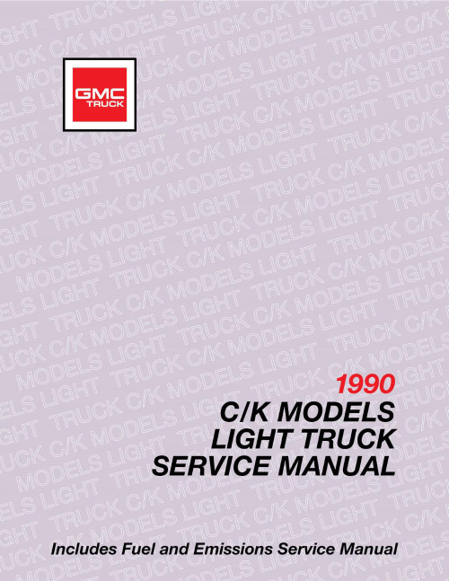 1990 GMC C / K Sierra Truck Service Manual - Image 1