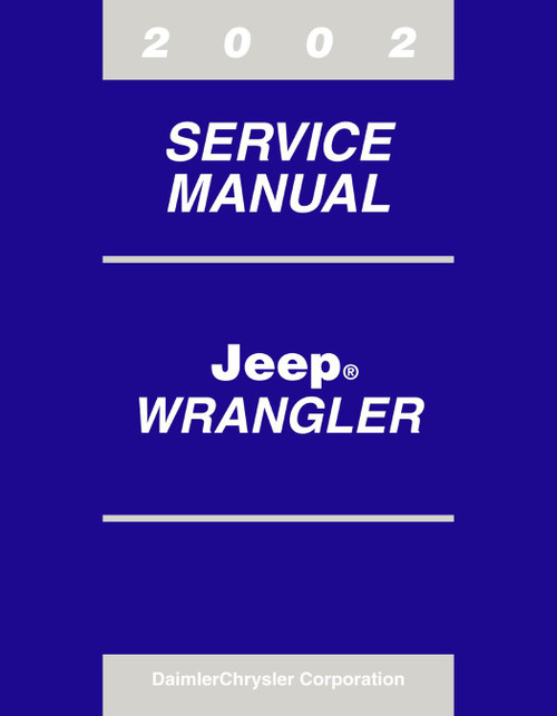 2002 Jeep Wrangler Service Manual - Gallery Image 1