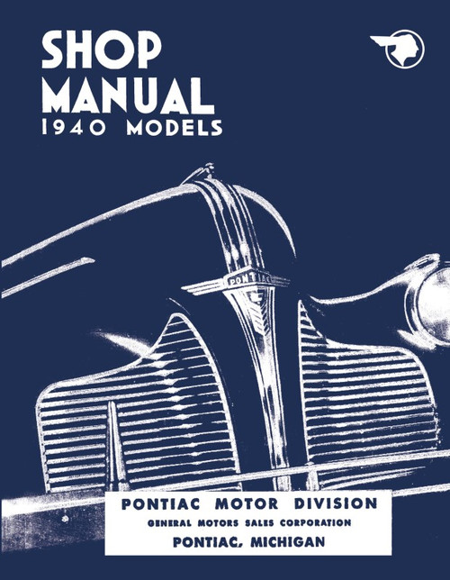 1940 Pontiac Shop Manual