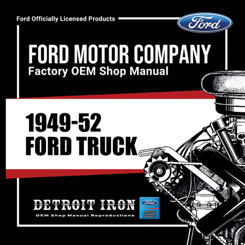 1949-1952 Ford Trucks Shop Manual Kit