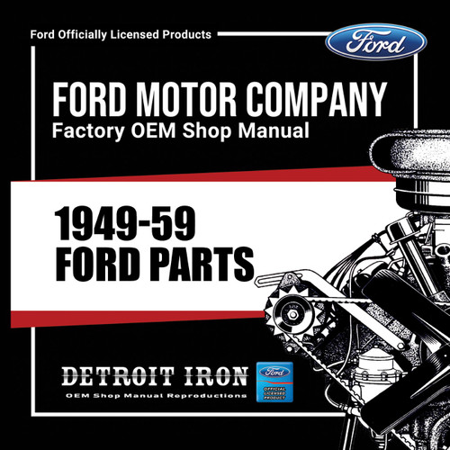 1949-1959 Ford Parts Manuals (Only) Kit