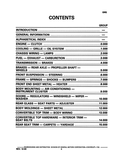 エックラーズ コルベット 1953−1982パーツカタログ エックラーズ コルベット 1953−1982パーツカタログ