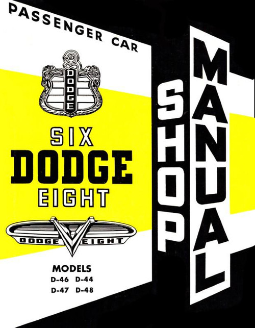 1953 Dodge Car Shop Manual
