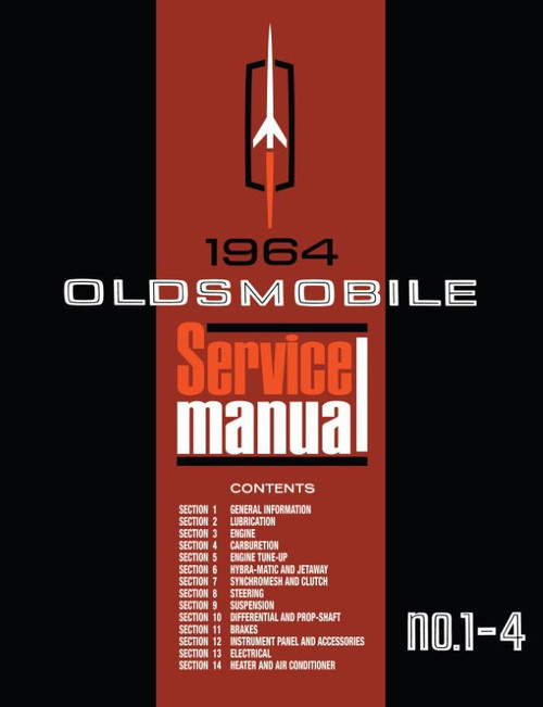 1964 Oldsmobile Service Manual (5 Volume Set)