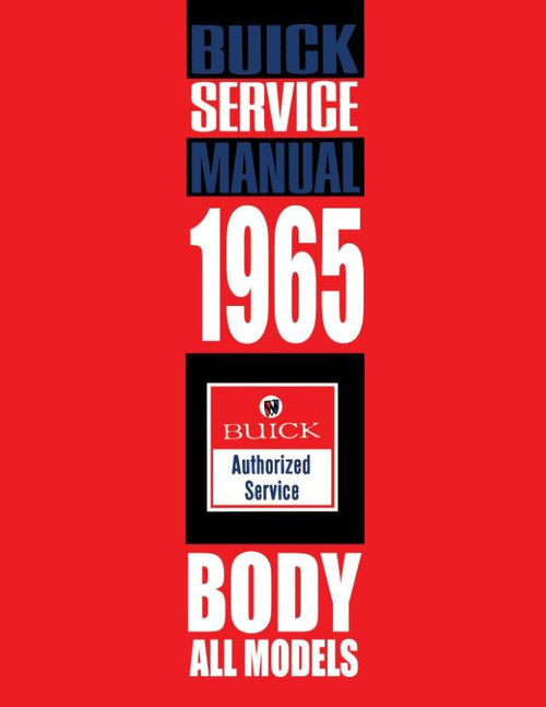 1965 Buick Body Shop Manual - All Models