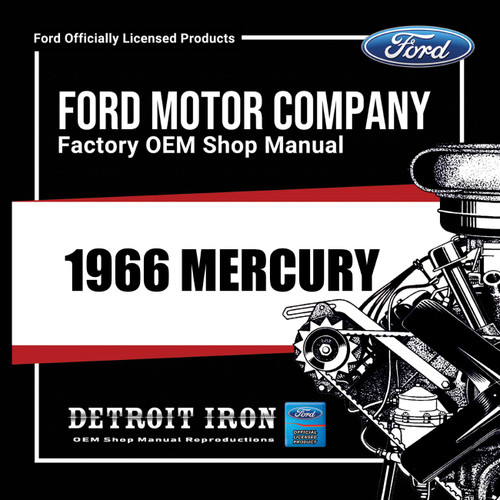 1966 Ford, Mercury Factory Shop Manual | Ford Motor Company