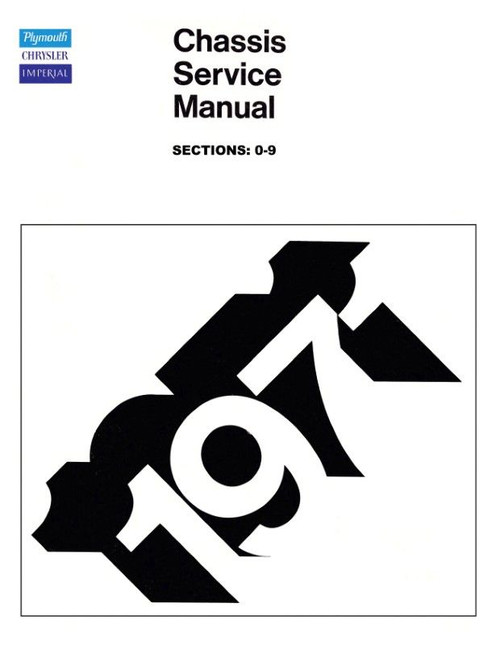 1971 Plymouth, Chrysler, Imperial Chassis Service Manual