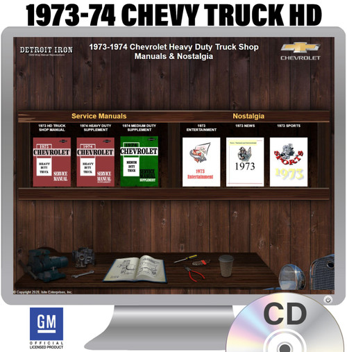 1987 Chevrolet Medium Duty Truck Shop Service Repair Manual – OEM Bishko Guide, Paper