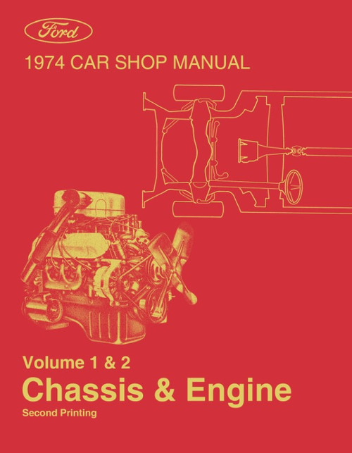 1974 Ford / Lincoln / Mercury Shop Manual - 5 Volumes