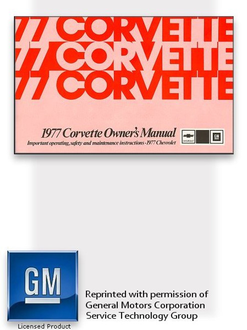 1977 Chevrolet Corvette Owner's Manual